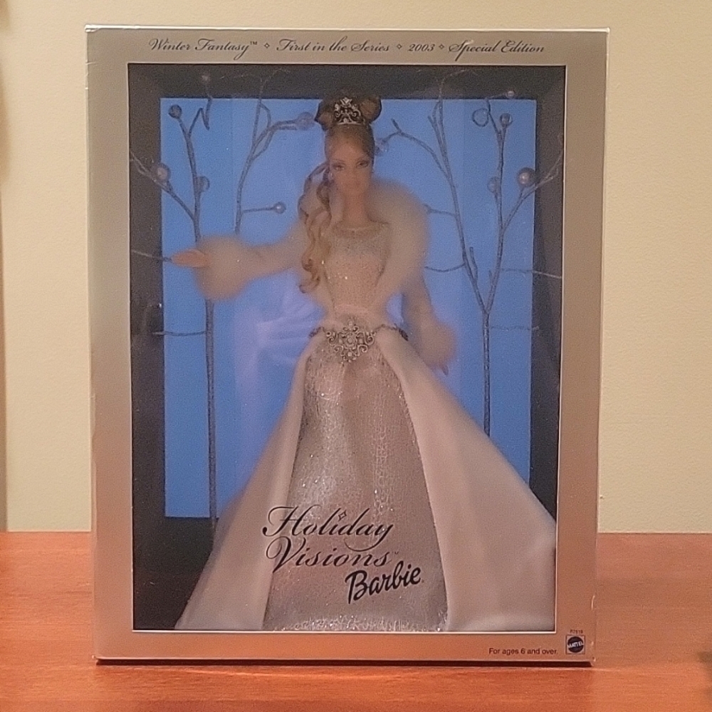 NEW Holiday Visions Barbie Winter Fantasy 2003